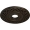 Ekena Millwork Robin Ceiling Medallion (Fits Canopies up to 6 1/4"), 22 1/4"OD x 4 3/4"ID x 1 1/4"P, Stone Hearth CM22RBSHF - alternate 4